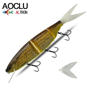 <span class=keywords><strong>Leurre</strong></span> Articulé Dur AOCLU 2026 Jerkbait pour Pêche en Haute Mer, <span class=keywords><strong>Leurre</strong></span> Flottant Swimbait 350mm 250g 370mm 265g avec <span class=keywords><strong>Bavette</strong></span> Amovible - Product Image 4
