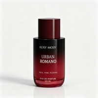 Collection Kosy Mosy Beauty Urban Romano Charcoal Grey Stone Intense Dark Wood Trail Bitter Dark Fruit Nuance 100ml Parfum
