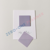 Bloc-notes adhésif transparent en PET, forme ronde personnalisée, couleur pastel minimaliste, pour planificateur