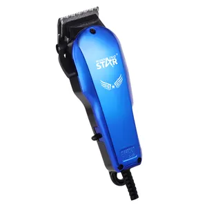 WINNING STAR ST-5611 Carregar Máquina De Corte De Cabelo Salão Profissional Barbeador Elétrico Barba Aparador De Cabelo Clippers para Homens Dourados