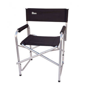 <span class=keywords><strong>Silla</strong></span> plegable de aluminio plegable con reposacabezas para artista, asiento portátil para director, con bolsa de transporte - Product Image 1