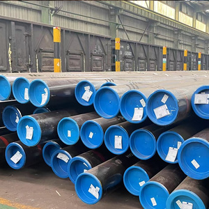 Труба бесшовная из углеродистой стали API 5L <span class=keywords><strong>ASTM</strong></span> A106 A53 GR.B SCH40, черная, для газопроводов и нефтепроводов - Product Image 3