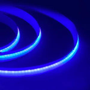 Panas 3 Tahun Garansi Dot Gratis 8Mm 512 LED 480 LEDs 15W FCOB COB LED Strip Cob dengan Chip Biru