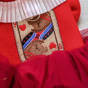 JXANRY Robe de luxe Bear Queen Vêtements d'hiver pour animaux de compagnie pour chiens et chats Vente directe du fabricant - Product Image 6