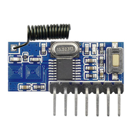 Module de codage de relais RF 4CH EV1527, commutateur de télécommande sans fil 433Mhz Module de récepteur sans fil RX480E