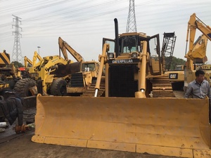 ประสิทธิภาพที่ดีมือสองญี่ปุ่นทํารถปราบดิน Caterpillar CAT D6H ราคาถูกใช้รถปราบดินชั่วโมงทํางานต่ําเพื่อขาย - Product Image 2