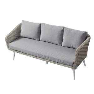 Modern Minimalist L-Shape Corner Sofa Set Hand Woven <strong>Rattan</strong> Wicker Factory Direct for Hotel Garden Outdoor <strong>Furniture</strong> for Park - Product Image 4