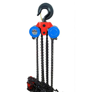 Baru Seri Hsz 1-5 ton kerekan rantai Manual dioperasikan tangan baja katrol blok alat angkat dengan 3m/6m tinggi untuk ritel grosir - Product Image 1