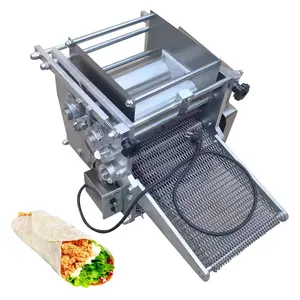 Platte Broodbakmachine Tortillero Automatische Thuis Chapati Maken Machine Dikte Verstelbare Knapperige Maïs Tortilla Maker Machine