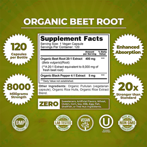 Servicio OEM, Cápsulas de Polvo de Remolacha Orgánica, Extracto de Remolacha con Rojo de Remolacha para Empaque Personalizado - Product Image 4