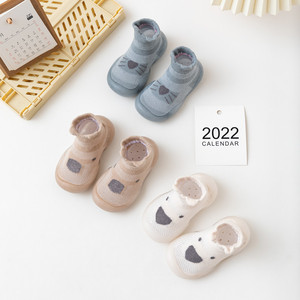 2024 Adorável Animal De Malha Net Não Skid Anti Slip Toddler Floor Prewalker Baby Shoes Meias - Product Image 6