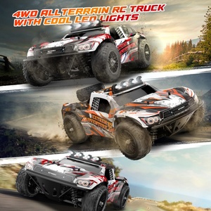 Voiture RC tout-terrain 1:10 2.4G 4CH 4WD Brushless 50-60km/h haute vitesse, étanche, avec suspension à amortisseurs individuels sur chaque roue - Product Image 4