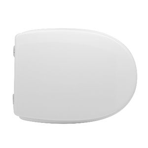 Siège de toilette pour Gravena Chrome Shape 4 WC blanc 50,5 cm de longueur 37,5 cm de largeur - Product Image 1