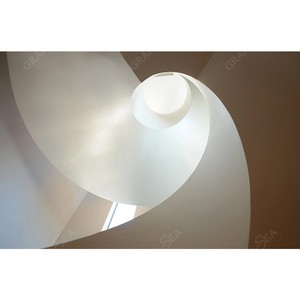 Escalera <span class=keywords><strong>de</strong></span> Caracol Proyecto <span class=keywords><strong>de</strong></span> casa interior Escalera popular con escalera <span class=keywords><strong>de</strong></span> escalón <span class=keywords><strong>de</strong></span> mármol con barandilla <span class=keywords><strong>de</strong></span> flores dobladas <span class=keywords><strong>de</strong></span> hierro forjado - Product Image 6