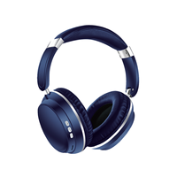 Casque stéréo supra-auriculaire BT400 à longue autonomie avec indicateur LED, nouveau design, casque sans fil pliable pour la musique