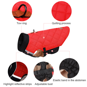 Abrigo de Invierno para Perro de Lujo, Personalizado OEM/ODM, al por Mayor, Ecológico, Impermeable, de Poliéster, en Tallas Pequeñas y Grandes, Ropa de Diseño para Perros - Product Image 3