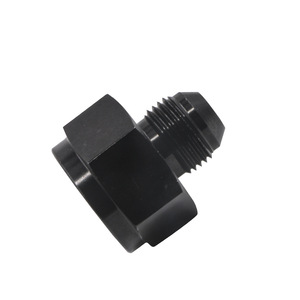 Adaptador de enfriador de aceite para automóvil, 6AN10 hembra a AN8 macho, aleación de aluminio, negro, para reemplazo y reparación - Product Image 4