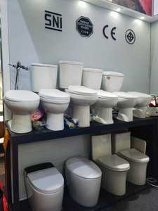 Inodoro Integrado de Cerámica Blanca Moderna para Hoteles y <span class=keywords><strong>Apartamentos</strong></span>, Recomendado por el Fabricante, con Sifón Potente, Doble Descarga y Forma Alargada - Product Image 6