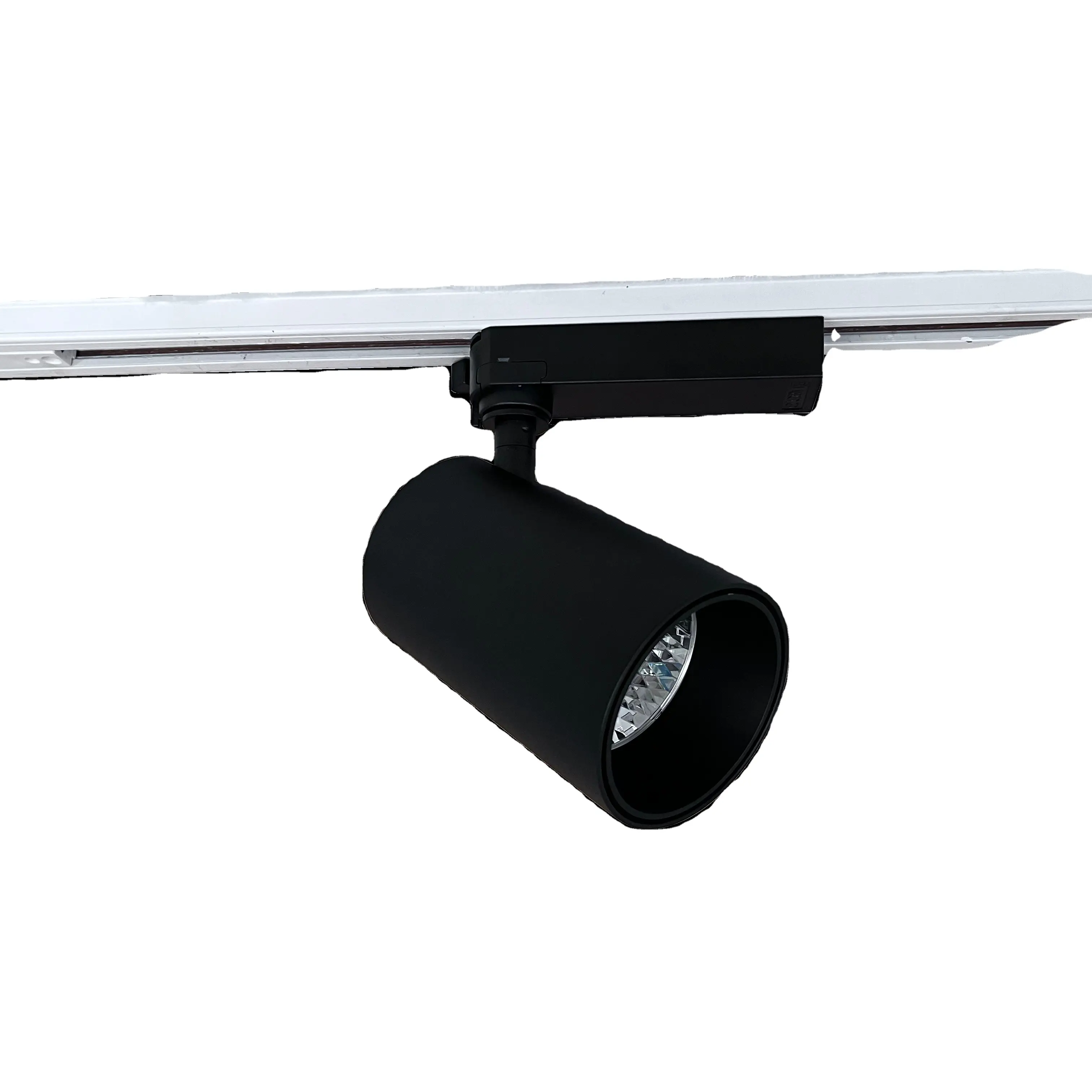 Regolabile regolabile 15W-40W galleria COB LED luce pista in alluminio nero bianco soffitto Tracklight per Home Office Focus Rail