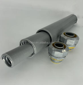חלק נוזל הדוק pvc מצופה צינור <span class=keywords><strong>Flex</strong></span> כבל מתכת גמיש חוט עם חוט כותנה בתוך מתחת לאדמה conduit - Product Image 3
