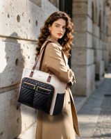 Sac à déjeuner pour ordinateur portable LOVEVOOK 15,6 pouces 3 en 1 pour femmes, sac de travail isotherme avec grand porte-gobelet pour enseignante, infirmière, bureau, pique-nique