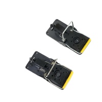 Piège à souris en plastique noir efficace, piège intelligent pour rongeurs avec appât pour la lutte antiparasitaire à domicile