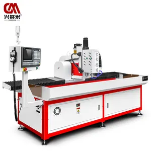 Alüminyum profil microhole dikey multihead otomatik noprogramlama CNC çift milli highspeed sondaj makinesi