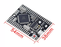 Placa de Desarrollo Mega2560 Pro, ATmega2560-16AU MCU, Chip USB CH340G, Placa Controladora de Programación Electrónica Inteligente