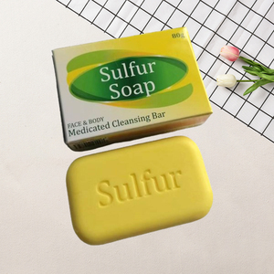 Wholesale Custom Anti Acne Clearing Skin Care <strong>Bath</strong> <strong>Soap</strong> Face Body Cleansing Sulphur <strong>Medicated</strong> Whitening <strong>Soap</strong> - Product Image 4