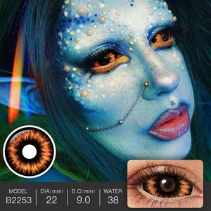 Livraison Gratuite Pseyeche Sclera <span class=keywords><strong>Lentilles</strong></span> Cosplay Sclera Lentille 22mm Sclera <span class=keywords><strong>Lentilles</strong></span> <span class=keywords><strong>De</strong></span> <span class=keywords><strong>Contact</strong></span> Snowy Night Full Eye Lentes <span class=keywords><strong>De</strong></span> Contacto - Product Image 4