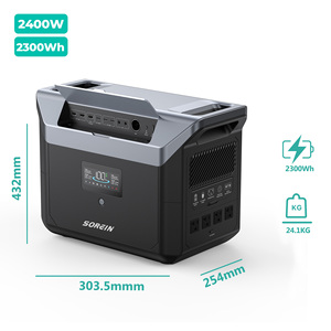 Sorein 2400w Battery Portable Power Station for <b>Camping</b> <b>Generator</b> Solar 3000w - Product Image 1