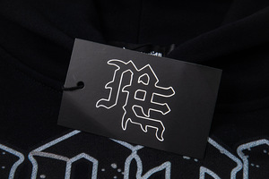 Vêtements pour hommes très demandés, collection EMOTION unisexe, sweats à capuche surdimensionnés de haute qualité, tissés, avec fermeture éclair, impression directe à l'encre blanche, design de créateur - Product Image 4