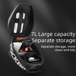 <span class=keywords><strong>Borsa</strong></span> <span class=keywords><strong>Serbatoio</strong></span> Moto e Bici ROCKBROS Rigida Impermeabile per Carburante e Olio Zaino e Bisaccia per Cellulare - Product Image 5