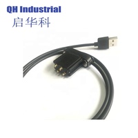 Conector Magnético Industrial QH de 4 Pines, Doble Hilera, para Aspiradoras Inteligentes, Localizadores de Mascotas, Rastreadores GPS, Carga para Hogar Inteligente