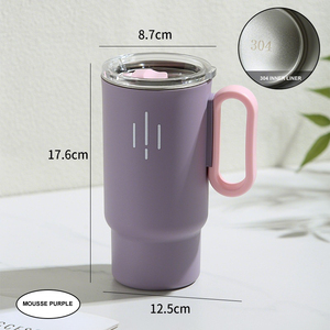 Tumbler da 560ml portatile a doppio strato 304 in acciaio inossidabile <span class=keywords><strong>tazza</strong></span> da caffè <span class=keywords><strong>Thermos</strong></span> di lusso di lusso - Product Image 3