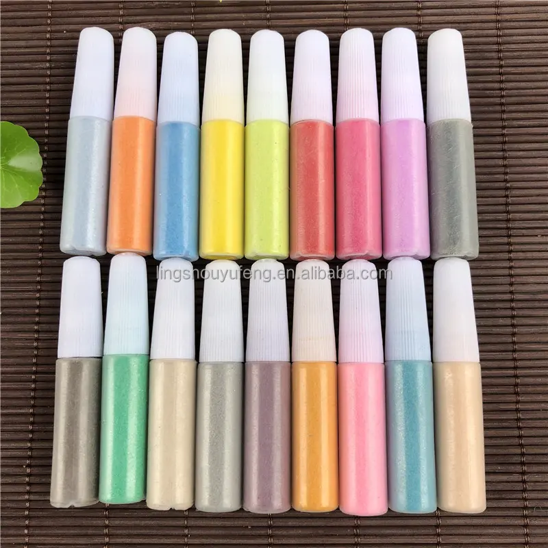 Environmentally Friendly Children's DIY Sand 12/24 Colors Sand Set Painting Pictures Bottled Color Sand