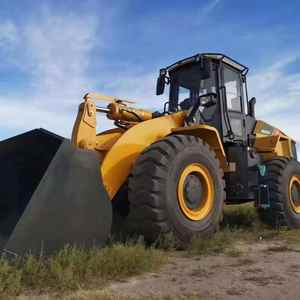 Chargeuse sur pneus chinoise d'occasion Liugong CLG856H CLG862H CLG877H de 5 tonnes avec moteur et boîte de vitesses Cummins - Product Image 5