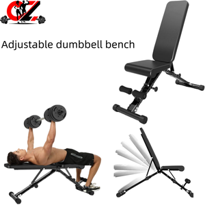 CZFIT High Quality Durable Metal Adjustable <b>Weight</b> Bench Indoor Multifunctional Gym Exercise Equipment for Bodybuilding Training - Product Image 1