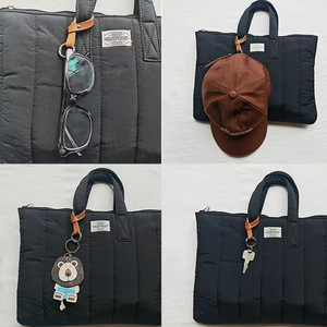 Stylish PU leather eyeglasses lanyard, multi-functional portable eyeglasses, hat, keychain, bag charm accessory. - Product Image 3
