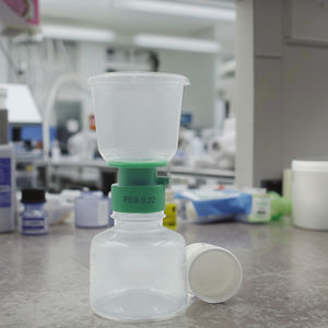 प्रयोगशाला प्लास्टिक वैक्यूम निस्पंदन बोतल फिल्टर 250 एमएल 500 एमएल 1000 पीड/एमस/pvdf/नायलॉन/ptfe 0.22 म और 0.45um पोर आकार - Product Image 1