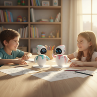 Умный робот-компаньон Eilik - эмоционально интеллектуальный настольный питомец, для социального взаимодействия и в качестве технологичного подарка для детей и техно-энтузиастов