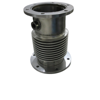Compensateur de gaz d'échappement double couche personnalisé en gros avec tuyau flexible, support de capteur et brides