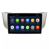 Autoradio Android 10 9 pouces, lecteur MP5 stéréo pour Lexus RX300 RX330 RX350 RX400H Toyota Harrier 2003-2009 Navigator