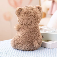 Ours en peluche décoré de cœurs rouges et de roses avec inscription « Je t'aime », ours en peluche abordable, cadeau doux pour les enfants et les amoureux