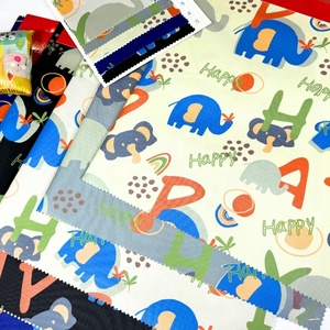 Bán Buôn PVC Sọc Voi Hoa Mô Hình 100% Polyester Oxford Vải Cho Túi Hành Lý Vai Túi Xách - Product Image 2