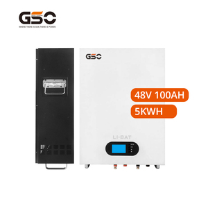 Batterie murale domestique économique 5 kWh 48 V 100 Ah au lithium pour stockage d'énergie GBP48-100W - Product Image 4