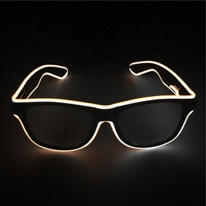 2019 Promoción de <span class=keywords><strong>la</strong></span> fábrica de moda DJ luz brillante LED gafas de <span class=keywords><strong>fiesta</strong></span> - Product Image 3