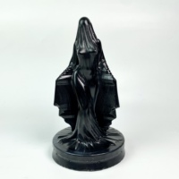 Figuras de Bruja con Temática de Halloween Talladas en Piedra Natural, Estatua de Novia Fantasma para Decoración y Regalo, Venta al por Mayor