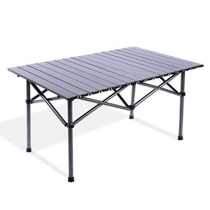 Folding Camping <b>Table</b> Rectangular 95x56x50cm Lightweight <b>Portable</b> Outdoor <b>Picnic</b> Use - Product Image 3