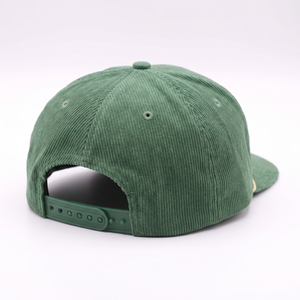 Gorra de Pana Personalizada OEM de 5 Paneles con Logotipo Bordado, Gorra Snapback sin Estructura con Cierre de Cuerda - Product Image 5